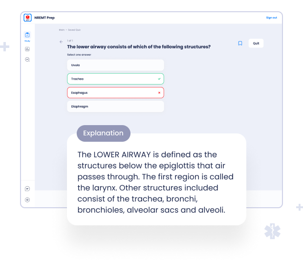 Answer explanations preview